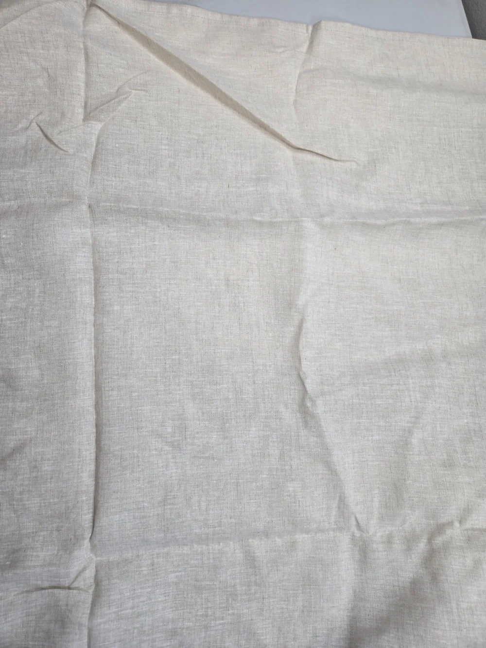 QUINCE Set Of 2 48x84 European Linen Curtains Flax 0060